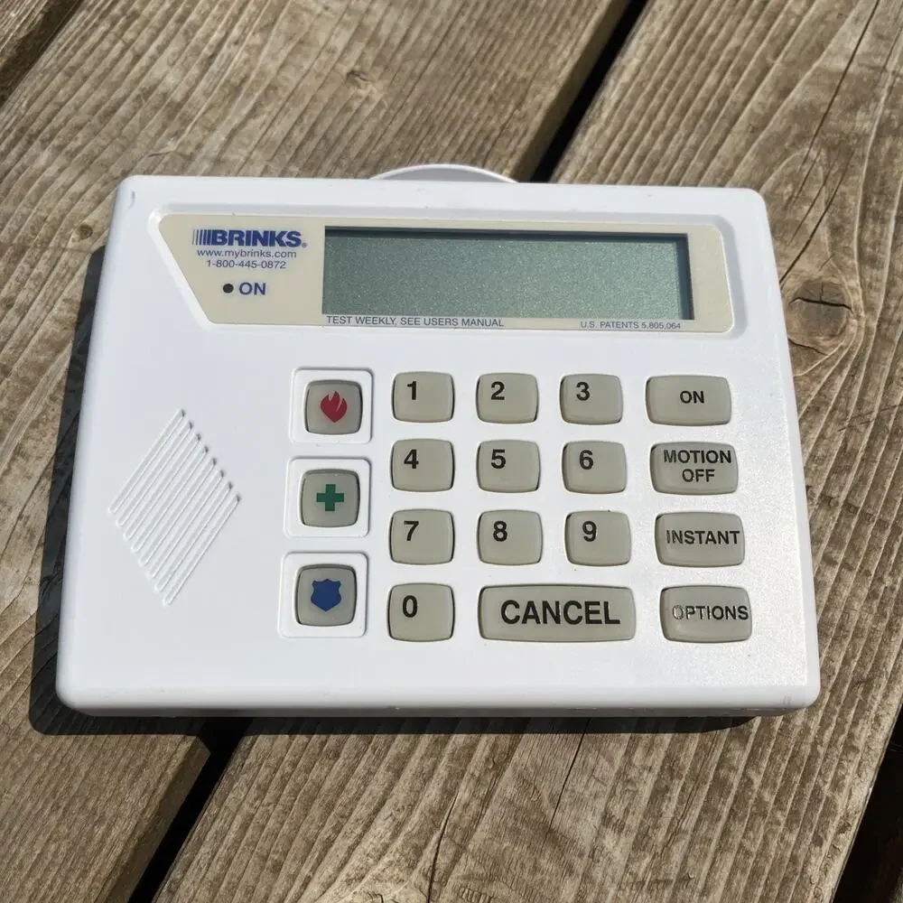 Brinks Alarm, Home Security, Premium Keypad BHS-3101, Preowned